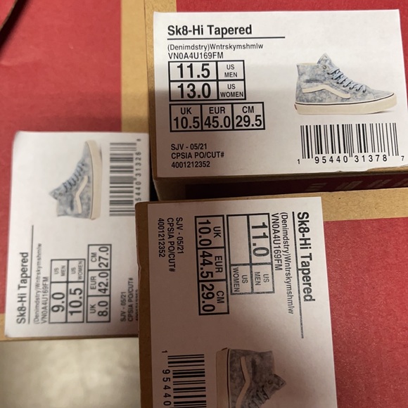 Vans Sk8-Hi Tapered Denimdstry MENS - Picture 16 of 16